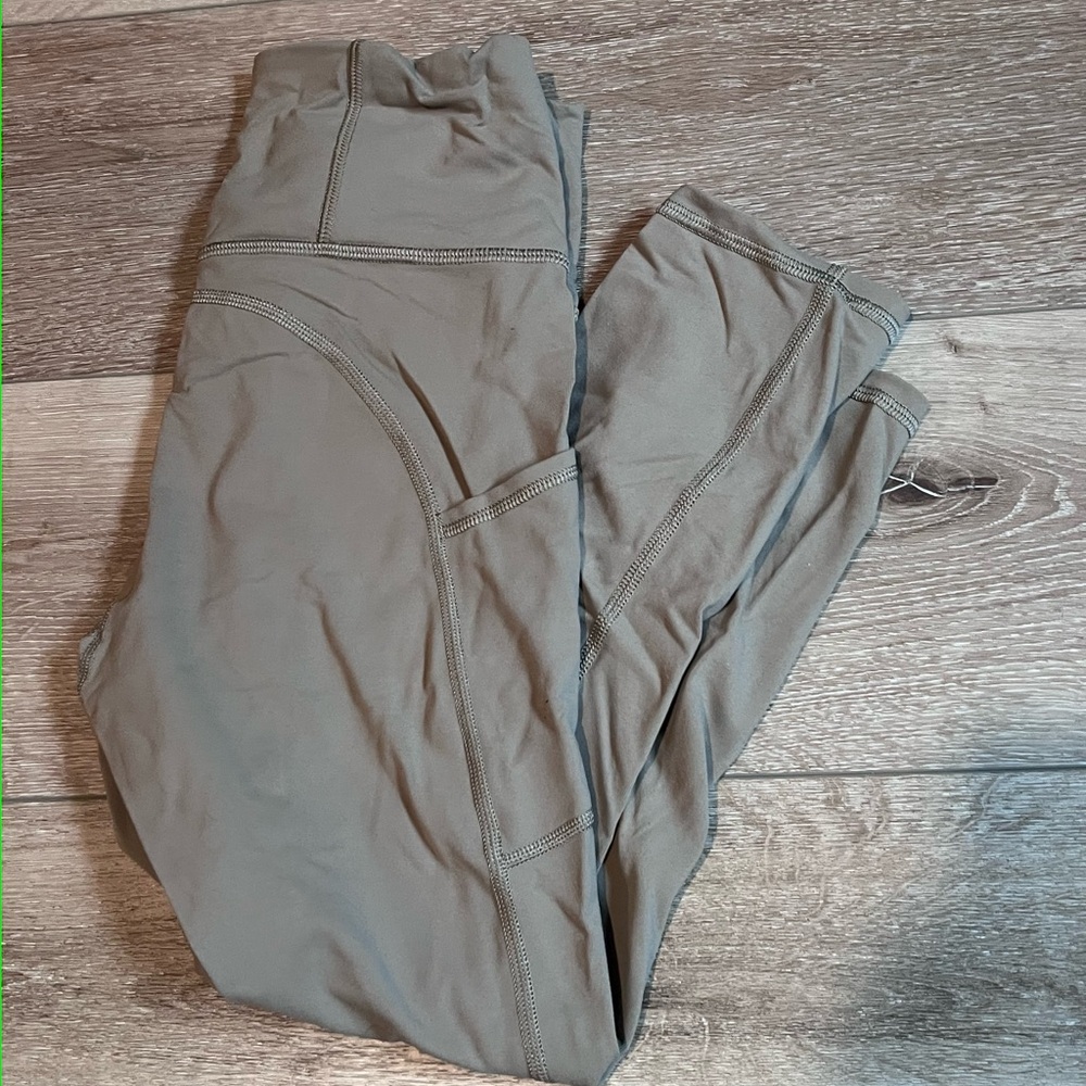 Beige Athletic Leggings